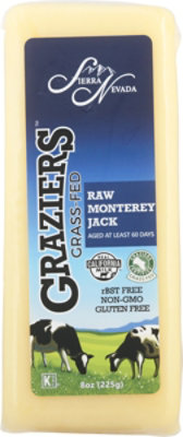 Sierra Nevada Graziers Raw Monterey Jack Cheese - 8 Oz. - Image 2