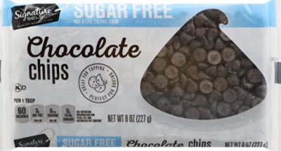 Signature Select Chocolate Chips Sugar Free - 8 OZ - Image 2