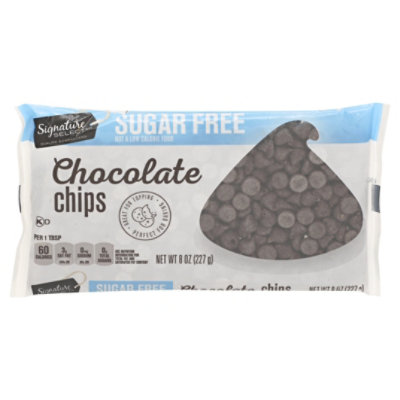 Signature Select Chocolate Chips Sugar Free 8 Oz Safeway