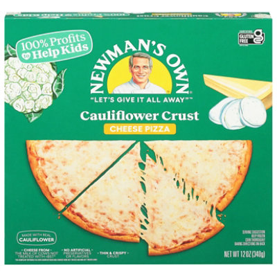 Newmans Own Cauliflower Crust Cheese Pizza - 12 OZ
