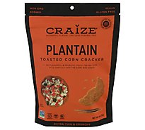 Craize Plantain Toasted Corn Crisps - 4 Oz.