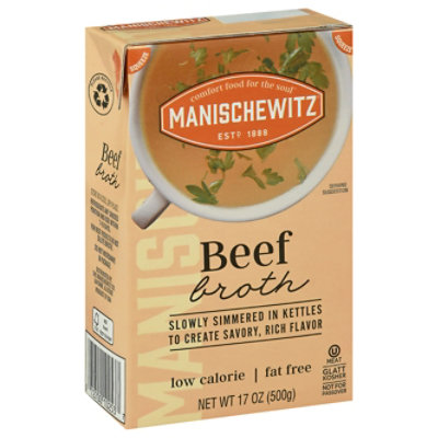 Mani Broth Beef Asceptic - 17 OZ - Image 1