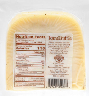 Point Reyes TomaTruffle Cheese - 6 Oz. - Image 6