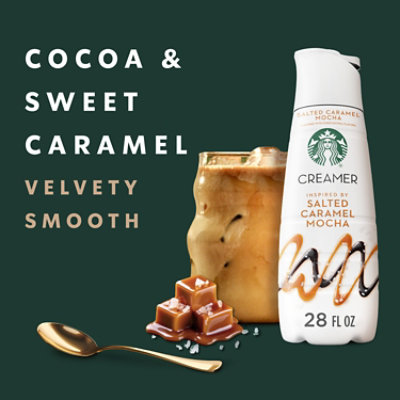 Starbucks Creamer Salted Caramel Mocha Bottle - 28 FZ - Image 2