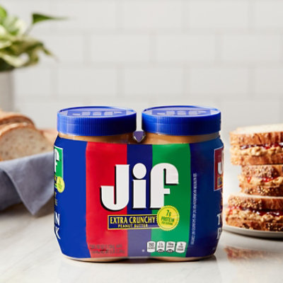 Jif Crunchy Peanut Butter Twin Pack - 80 Oz - Image 3