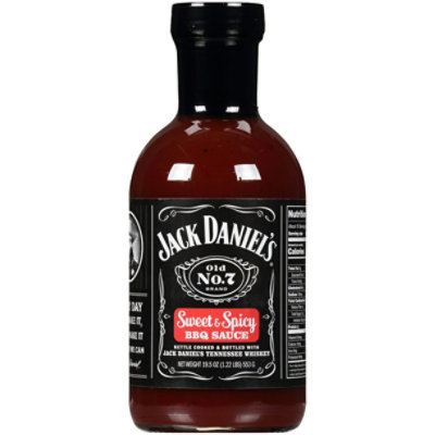 Jack Daniel’s Sweet & Spicy BBQ Sauce - 19.5 Oz - Image 2