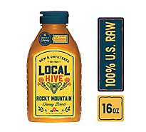 Local Hive Honey Raw & Unfiltered Rocky Mountain - 16 Oz