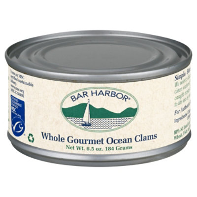 Bar Harbor Clams Whole Canned - 6.5 OZ - Image 3