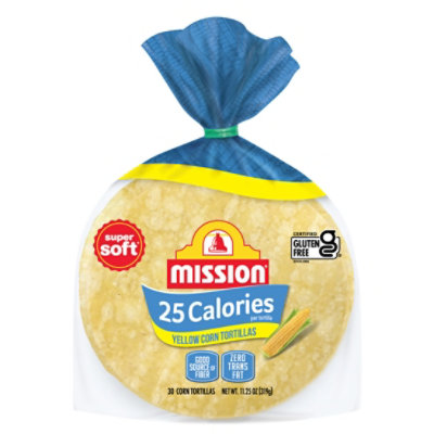 Mission 25 Calories Corn Tortillas - 30 CT - Image 2