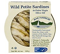 Bar Harbor Sardines Wild Petite Evoo - 4.2 OZ