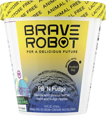 Brave Robot Peanut Butter Fudge - 14 OZ - Image 2