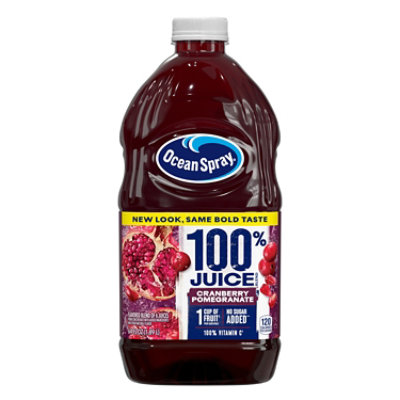 Ocean Spray Cranberry Pomegranate 100% Juice - 64 FZ - Image 2