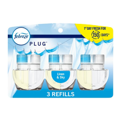 Febreze Plug Linen & Sky Multipack - 3-2.63 Oz - Image 1