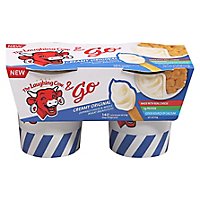 The Laughing Cow & Go Creamy Original Cheese & Whole Wheat Breadsticks 2 Count - 3.53 Oz - Image 3