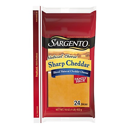 Sargento Chse Sharp Chdr Deli Style - 16 OZ - Image 2