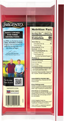 Sargento Sliced Sharp Natural Cheddar Cheese - 24 Count - Image 6