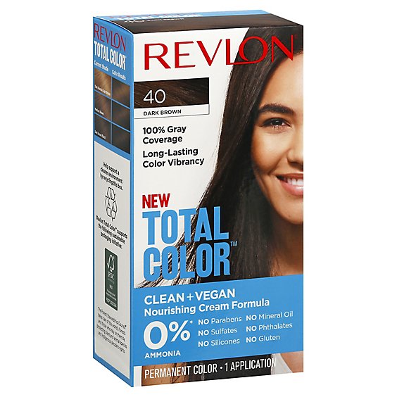 Revlon Total Color Dark Brown 40 - EA