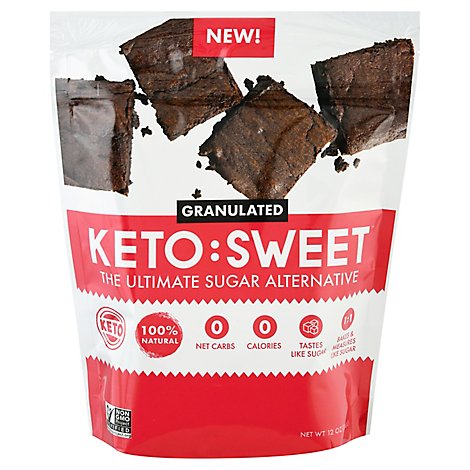 Keto Sweet Zero Calorie Sweetner - 12 OZ