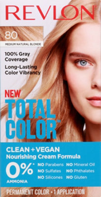 Revlon Total Color Med Natural Blond 80 - EA - Image 2