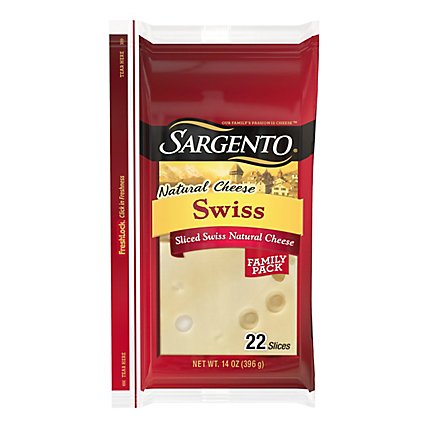Sargento Swiss Natural Deli Style S - 14 OZ - Image 2