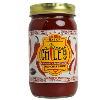 Salsa Red Chile Hatch Sun Dried Hot - 16 OZ