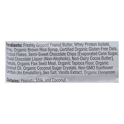 G2g Protein Bar - Peanut Butter Coconut Chocolate - 2.47 OZ - Image 5