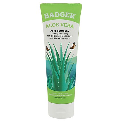 Badger Aloe Vera Gel - 4 FZ - Image 1