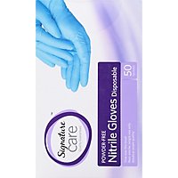 Signature Care Nitrile Gloves - 50 CT - Image 3