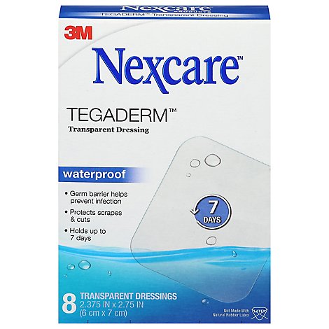 Nexcare Tegaderm Transparent Dressing - 8 CT