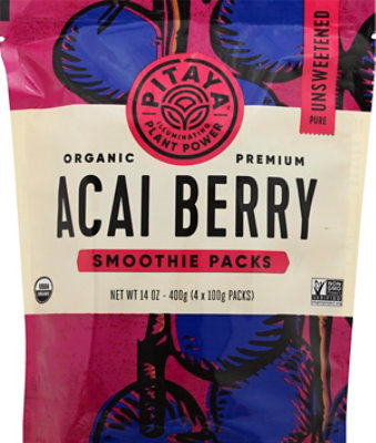 Pitaya Plus Smoothie Acai Pure Org - 14 OZ - Image 2