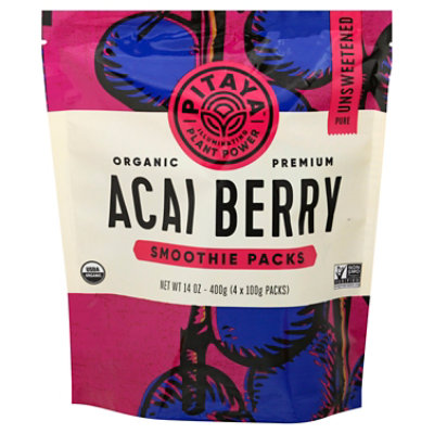 Pitaya Plus Smoothie Acai Pure Org - 14 OZ - Image 1