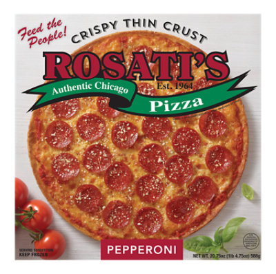 Rosatis Thin Crust Pepperoni Pizza - 20.75 OZ - Image 1