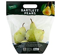 Signature Farms Bartlett Pears Prepacked Bag - 2 Lb