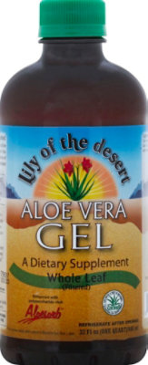 Lily Of The Desert Aloe Vera Gel Whole Leaf - 32 FZ - Image 2