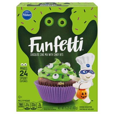 Pillsbury Funfetti Slime Cake Mix - 15.25 OZ