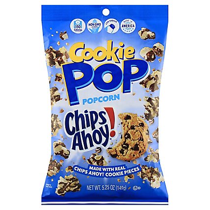 Cookie Pop Popcorn Popcorn Chips Ahoy - 5.25 OZ - Shaw's
