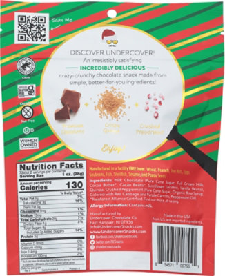 Undercover Milk Chocolate + Peppermint Quinoa Crisps - 2 Oz - Image 6