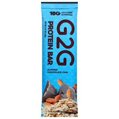 G2G Protein Bar Almond Chocolate Chip - 2.47 OZ - Image 2