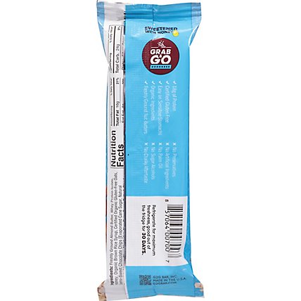 G2g Protein Bar Almond Chocolate Chip - 2.47 OZ - Image 6
