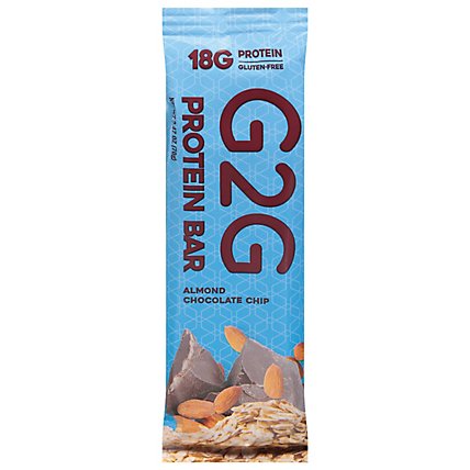 G2g Protein Bar Almond Chocolate Chip - 2.47 OZ - Image 2