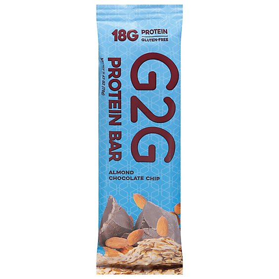 G2g Protein Bar Almond Chocolate Chip - 2.47 OZ
