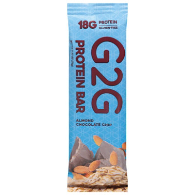 G2G Protein Bar Almond Chocolate Chip - 2.47 OZ