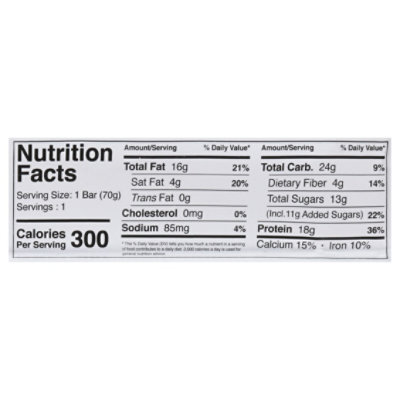 G2G Protein Bar Almond Chocolate Chip - 2.47 OZ - Image 3
