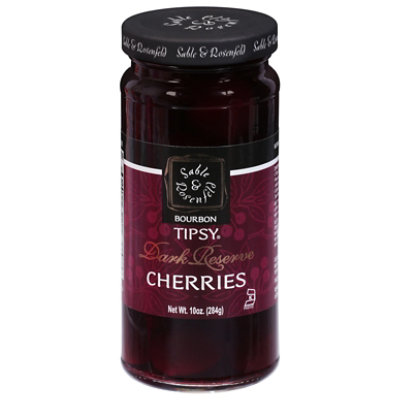 Sable & Rosenfeld Whiskey Tipsy Cherries - 10 Oz - Image 3