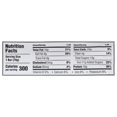 G2G Peanut Butter Chocolate Chip Protein Bar - 2.47 Oz - Image 3