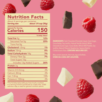 Tru Fru Indulge On The Go Choc Drk Rspbry Frz Drd - 4.2 OZ - Image 2