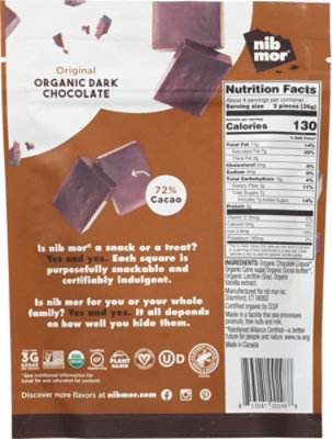 Nibmor Choc Drk Snack Bites Org - 3.55 OZ - Image 6