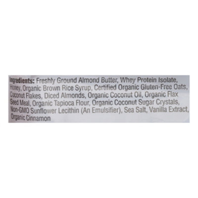 G2G Protein Bar Almond Coconut - 2.47 OZ - Image 4