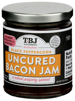 TBJ Gourmet Jam Bacon Black Pepper - 9 OZ - Image 4