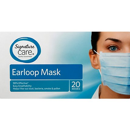 Signature Care First Aid Ear Loop Masks - 20 Count - Image 2